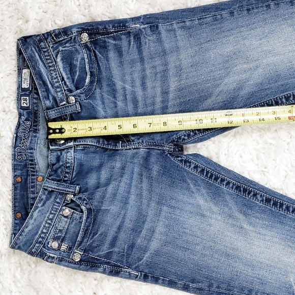 Miss Me Mid Rise Boot Cut Jean's. Size 28. - Picture 7 of 8